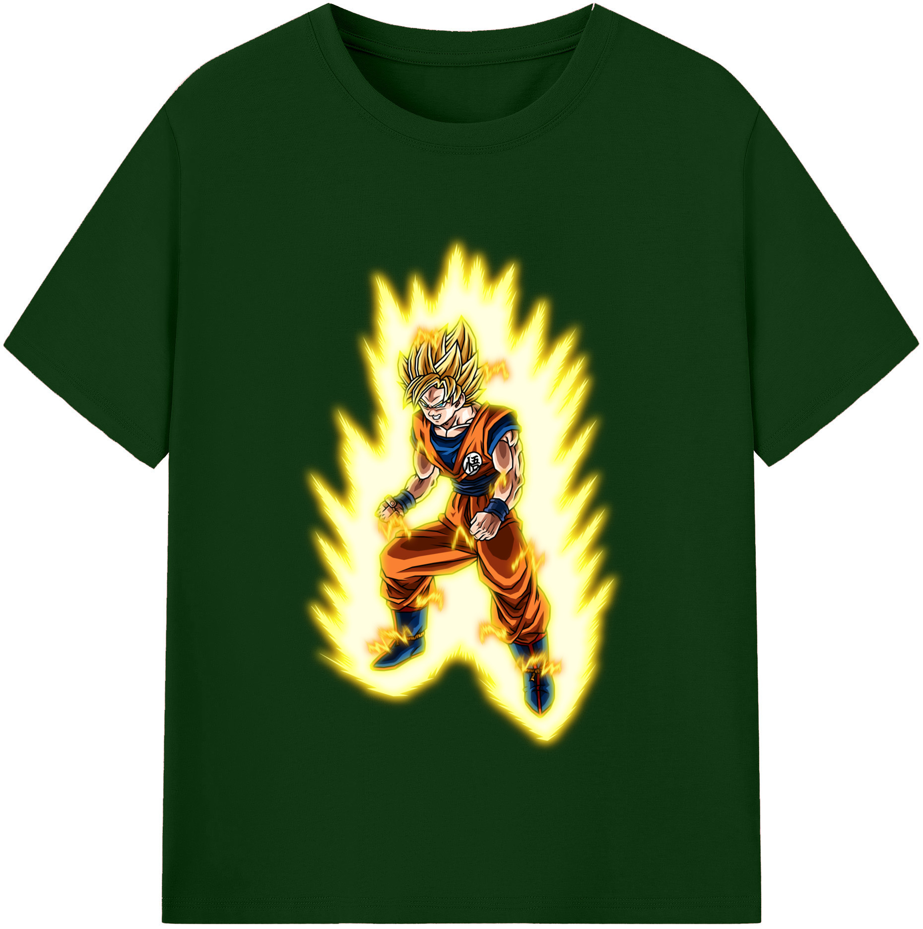 （画像用） ドラゴンボール 孫悟空（そん ごくう）Son Goku カカロット DRAGON BALL Kakarotto 綿100％半袖Tシャツ（フロントプリント）